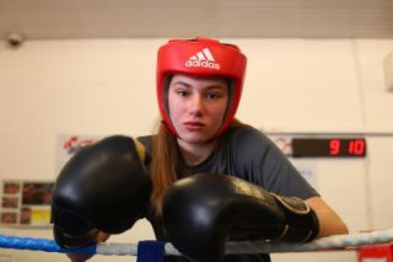 Other image for Female boxer wants to be a trailblazer